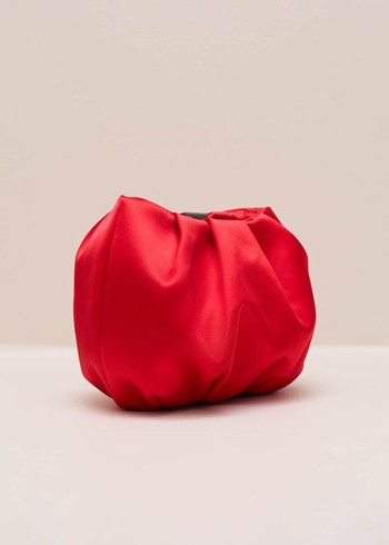 Phase Eight Red Satin Bags Red Canada | YIKGSX-056